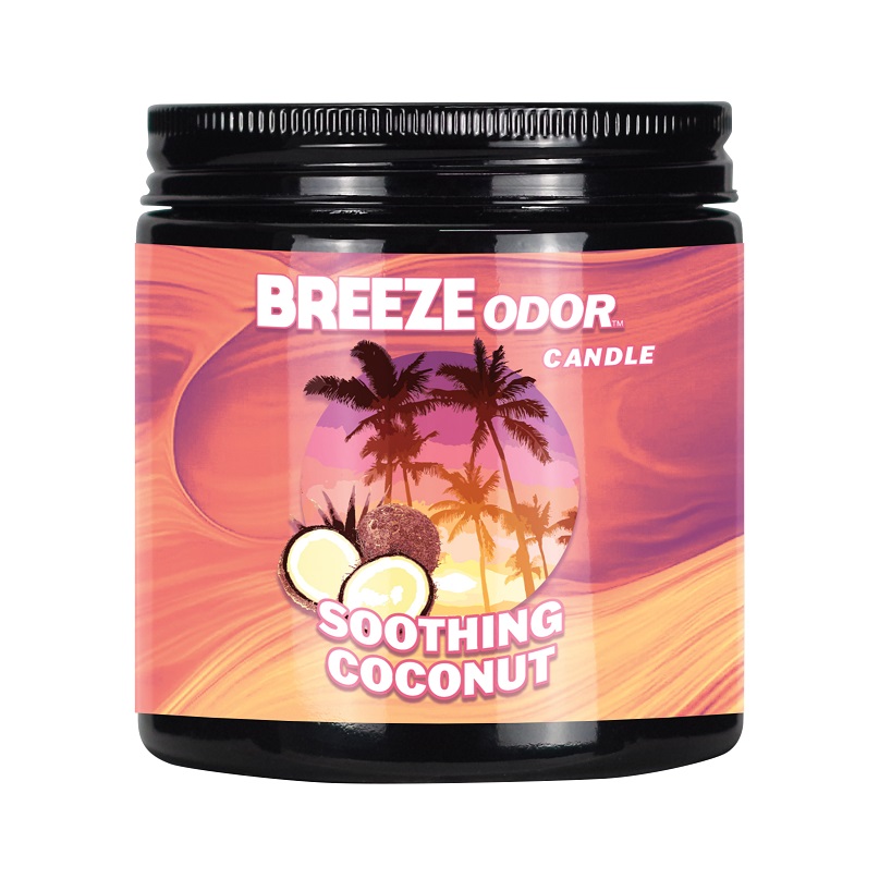 BREEZE ODOR CANDLE SOOTHING COCONUT13oz CANDLE