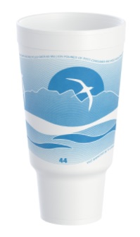 FOAM BEVERAGE CUPS  -44OZ (CUP HOLDER/HORIZON)**AVAILABLE BY SPECIAL ORDER AND EMAIL ONLY, ALLOW 21 DAYS LEADTIME