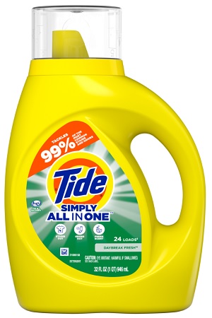 TIDE SIMPLY LIQ. DAYBREAK FRESH 32OZ