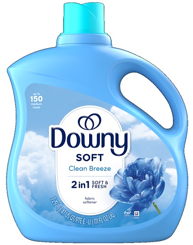 DOWNY CLEAN BREEZE 4/111OZ FABRIC SOFTENER**AVAILABLE BY SPECIAL ORDER AND EMAIL ONLY, ALLOW 21 DAYS LEADTIME**
