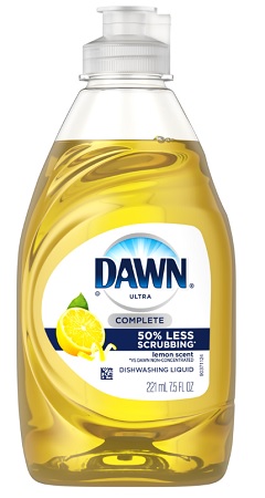 DAWN DISH LIQUID SOAP 12/7.5ozLEMON