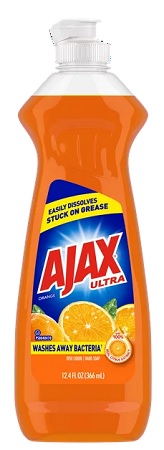 AJAX DISH LIQUID 12.4OZORANGE TRIPLE ACTION