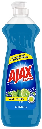 AJAX DISH LIQUIDSALT + CITRUS 20/12.4OZ