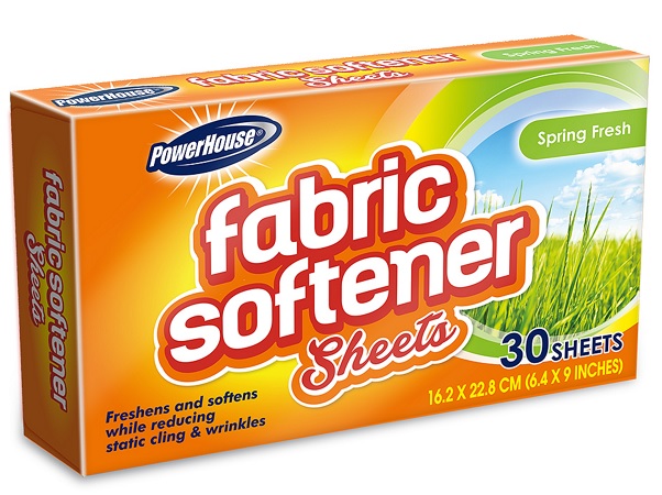 POWERHOUSE FABRIC SHEETS SPRING FRESH 12/30CT(FORMERLY HOME SELECT)