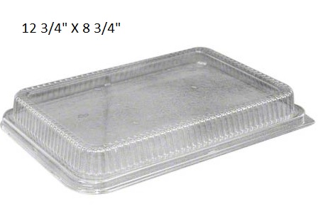 LID PLASTIC REG. DOME 1/4 SIZE(FITS 1/4 SIZE SHEET CAKE PAN #309)