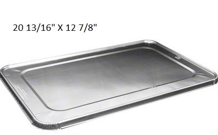 FOIL LID FULL SIZE 50CT(FITS FULL SIZE ROASTING PANS)