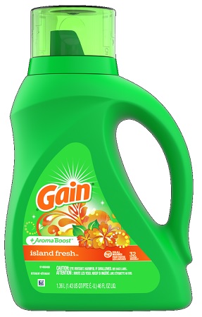 GAIN LIQUID 46OZ ISLAND FRESH**AVAILABLE BY SPECIAL ORDER ONLY, ALLOW 21 DAYS LEADTIME