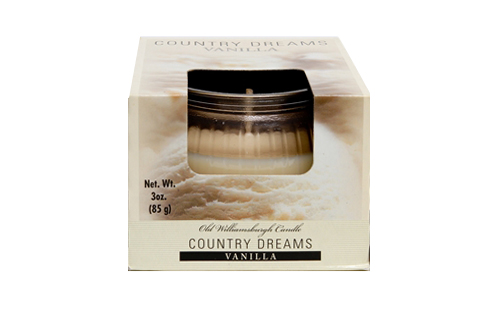 CANDLE COUNTRY DREAMSVANILLA 3OZ