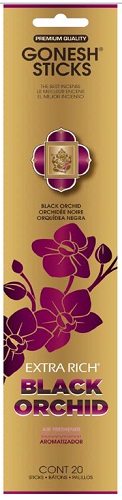 INCENSE GONESH 4CT/20 STICKSBLACK ORCHID