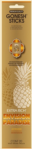 INCENSE GONESH 4CT/20 STICKSENVISION PARADISE