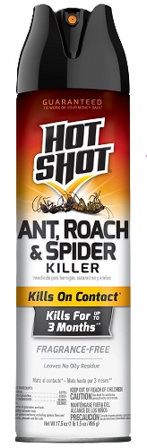 HOT SHOT 6/17.5OZANT, ROACH & SPIDER KILLER