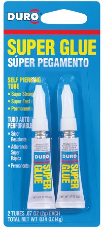 SUPER GLUE DURO 12CT/2PK(2/.07oz)