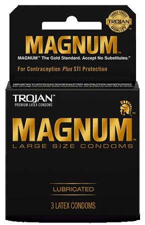 TROJAN MAGNUM 3PK*BUY A CASE GET $16 OFF*