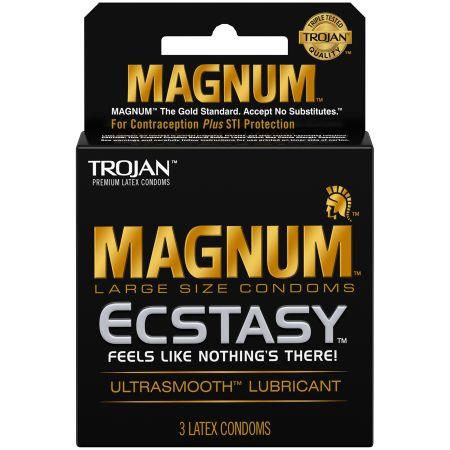 TROJAN MAGNUM ECSTASY 3PK
