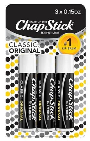 CHAPSTICK 3PK REGULAR**AVAILABLE BY SPECIAL ORDER AND EMAIL ONLY, ALLOW 21 DAYS LEADTIME**