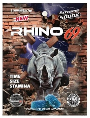 RHINO 69 GUMMIES MALE ENHANCEMENT**$3.00 OFF MAY PROMOTION**