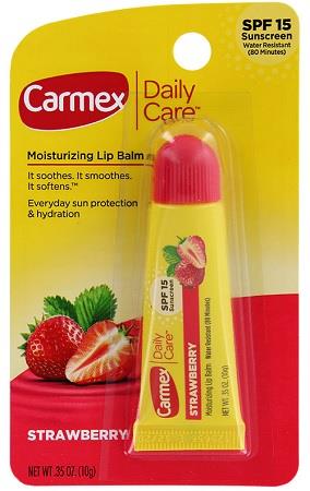 CARMEX STRAWBERRY TUBE CARDED12CT/0.35OZ