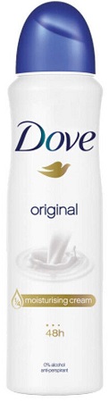 DOVE DEODORANT SPRAY 150MLORIGINAL