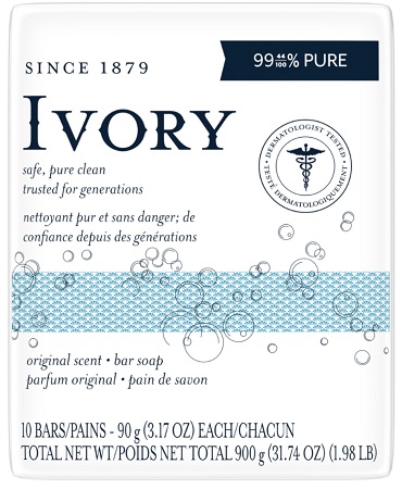 IVORY ORIGINAL 10PK SOAP BAR**AVAILABLE BY SPECIAL ORDER & EMAIL ONLY, ALLOW 21 DAYS LEADTIME**