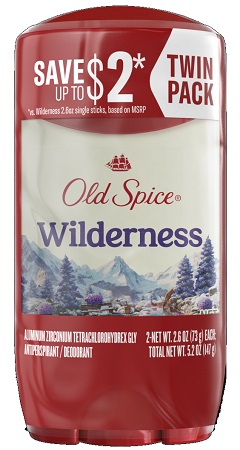 OLD SPICE TWIN PACK WILD LAVENDER (2.6OZ)**AVAILABLE BY SPECIAL ORDER AND EMAIL ONLY, ALLOW 14 DAYS LEADTIME