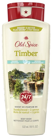 OLD SPICE BODY WASH TIMBER 18OZ**AVAILABLE BY SPECIAL ORDER AND EMAIL ONLY, ALLOW 21 DAYS LEADTIME