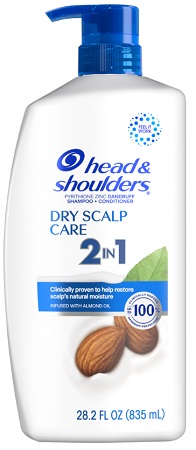 HEAD & SHOULDERS 28.2OZ 2 IN 1 DRY SCALP CARE**AVAILABLE BY SPECIAL ORDER AND EMAIL ONLY, ALLOW 21 DAYS LEADTIME