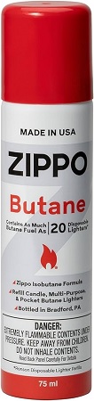 ZIPPO BUTANE FUEL 75ML (2.5OZ)