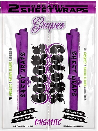 COLORS SHEET WRAPS GRAPES**$1.00 PER BOX NET PRICING PROMO**