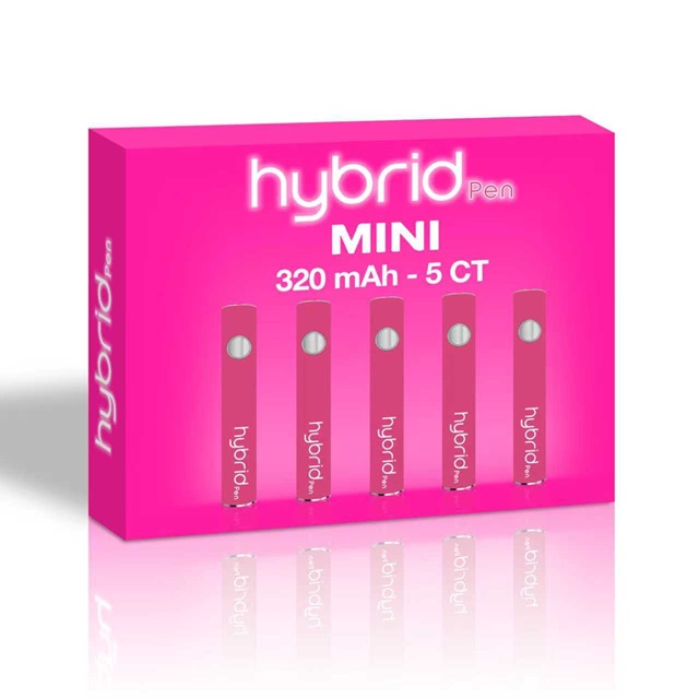 HYBRID MINI 320MAH 5PK -PINK