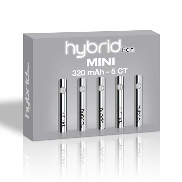 HYBRID MINI 320MAH 5PK -SILVER