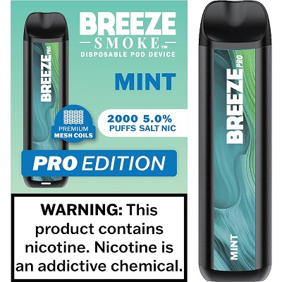 BREEZE PRO 2000 - MINT  (MSRP:$17.99)**2 - 4 BOX LIMIT PER SKU (LIMIT BASED ON AVAILABILITY)**