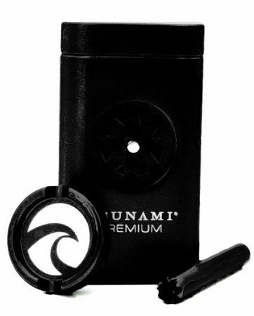 TSUN. DUGOUT W/GRINDER BLACK*FOR TOBACCO USE ONLY* **NO RETURNS**