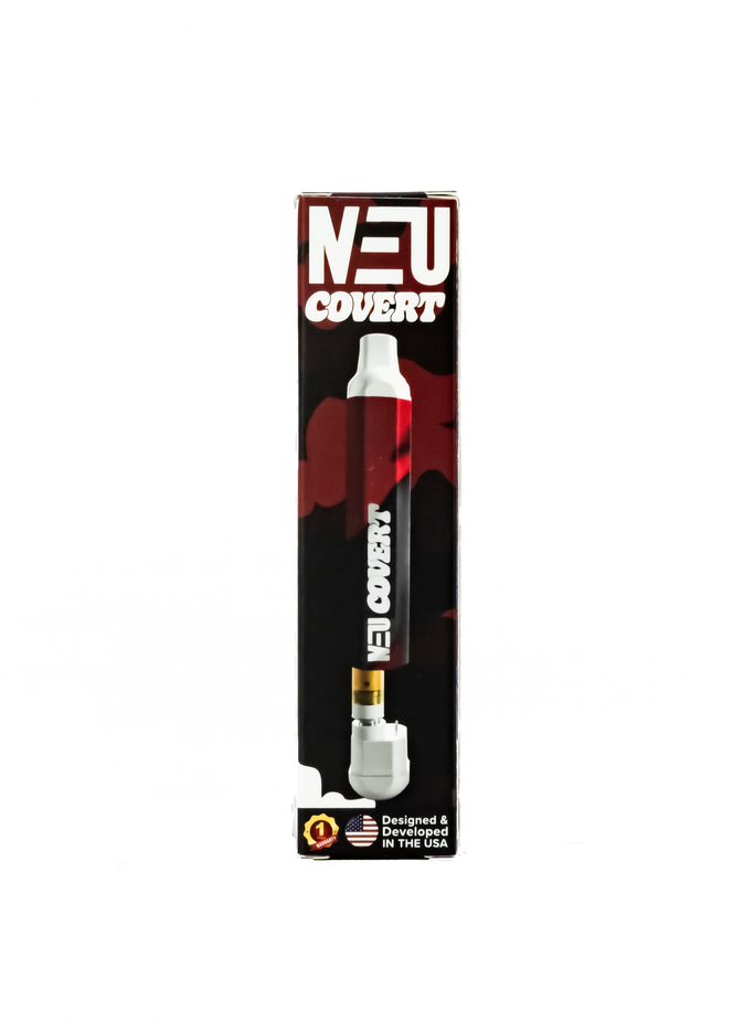 NEU COVERT PUFF BATTERY -RED/BLK