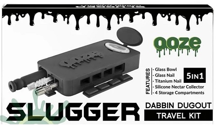 OOZE SLUGGER DABBIN DUGOUTBLACK