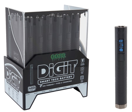 OOZE DIGIT TWIST DISPLAY BLACK 24CT