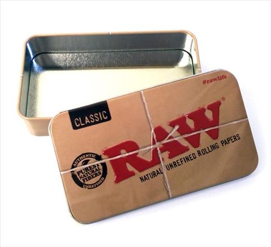 RAW METAL TIN BOX