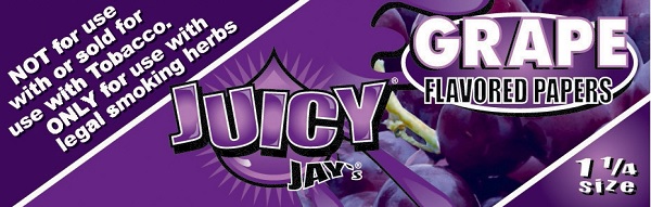 JUICY JAYS 1 1/4 GRAPE*ONLY FOR LEGAL HERBS*