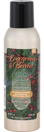 SMOKE ODOR SPRAYEVERGREEN & BERRIES 7OZ   (LIMITED EDITION)