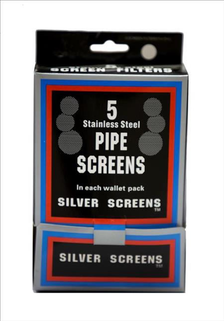 PIPE SCREENS SILVER 100/5PK