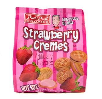 BUD'S BEST STRAWBERRY CREMES 6OZ