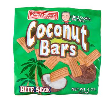 BUD'S BEST COCONUT BAR 6OZ
