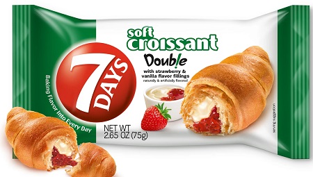 7 DAYS CROISSANT STRAW & VANILLA 2.65oz(45 DAYS SHELF LIFE)