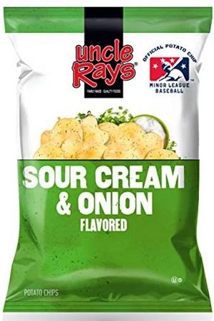 UNCLE RAY'S 3OZ SOUR CREAM & ONION CHIP$2.29 PRE-PRICE