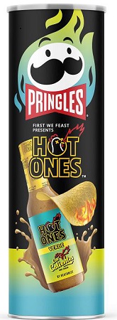 PRINGLES LG. HOT ONES VERDE 5.5OZ