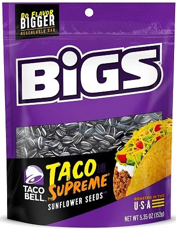 BIGS SEEDS TACO BELL5.35OZ