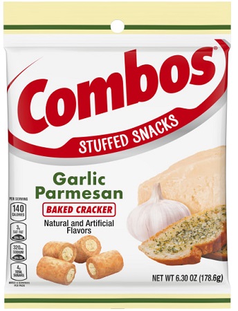 COMBOS LG GARLIC PARMESAN CRACKER 6.3OZ*AVAILABLE 12/1/2025*