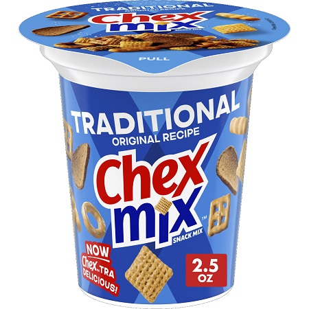 CHEX MIX CUP TRADITIONAL 2.5OZ*AVAILABLE 1/11/2026*