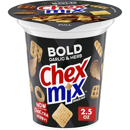 CHEX MIX CUP BOLD 2.5OZ*AVAILABLE 1/11/2026*