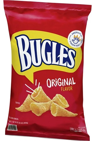 BUGLES ORIGINAL 14.5OZ**AVAILABLE BY SPECIAL ORDER AND EMAIL ONLY, ALLOW 14 DAYS LEADTIME**