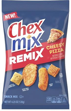 CHEX MIX REMIX CHEESY PIZZA 4.25OZ